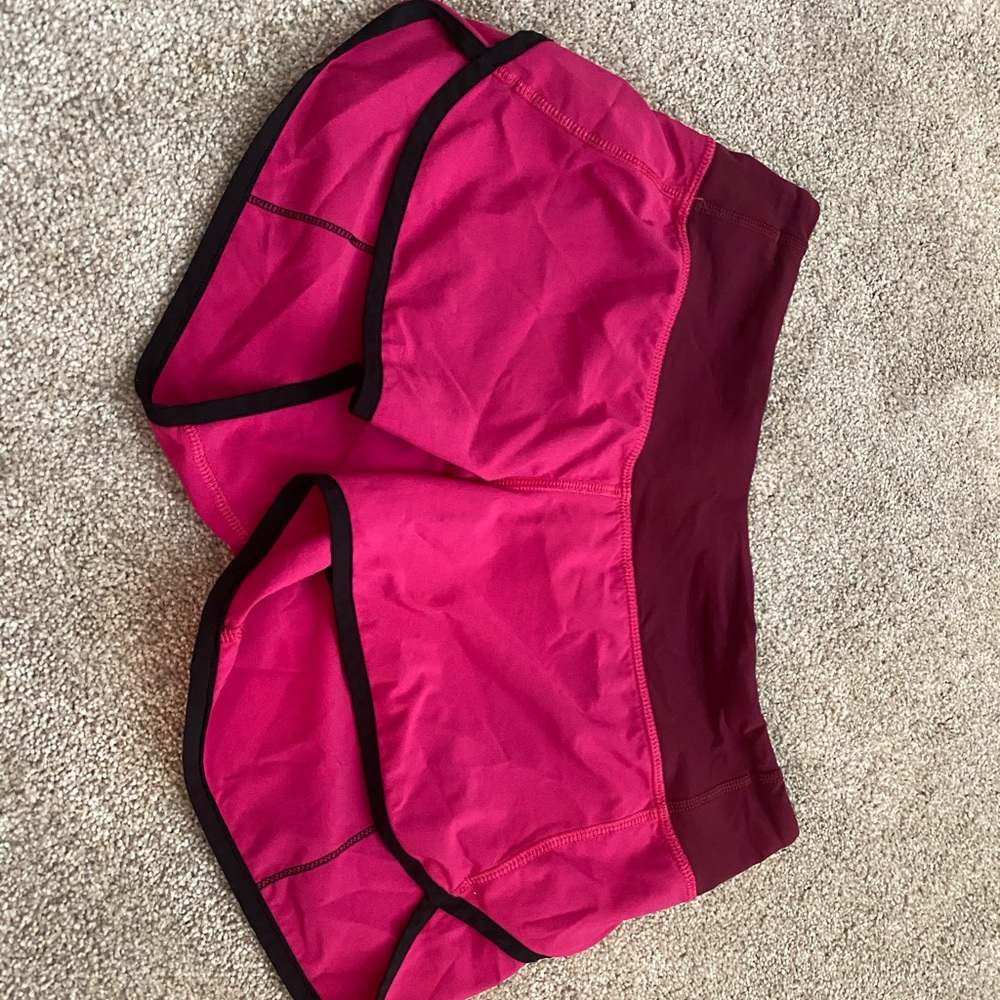 Lululemon old speed shorts